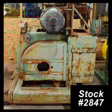 5" x 1/2" Etna #5HCO, rotary cut-off, 15 HP, 1750 RPM