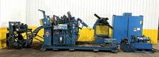 30" x .125" Rowe, coil servo feed & shear line, 7-100 FPM, uncoiler & straightener, #11867