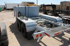 HD Gen Set, trailer, dual axle, fuel tank mounted on front, air brakes
