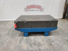48" x 72" x 12" Herman pink granite Surface Combustion plate, #15302