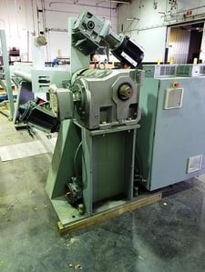 Reliant, 64" wide non stop turret rewind with splicer, 40" dia., Yaskawa drives, 2009
