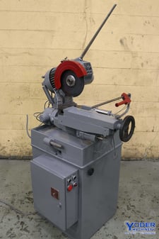 Super Brown #350, cold saw, manual vise, 2 HP, 18-3 RPM, #72342