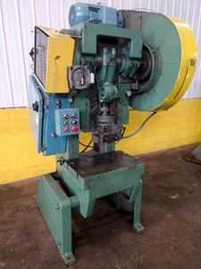 35 Ton, Bliss #C35, 3" stroke, 10.75" Shut Height, flywheel, 3 HP, 1969