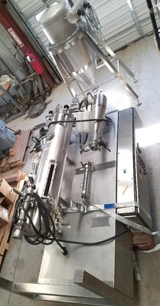 Anhydro #BFB30, fluid bed dryer, includes dust collector