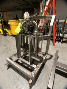 Beacon, portable duplex inline Stainless Steel filter system, 1.5" connections, 4" diameter