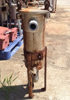 7.25" x 15" deep Parker Hannifin #6LFB11-2, 151/FV @ 450°F, 316 Stainless Steel,