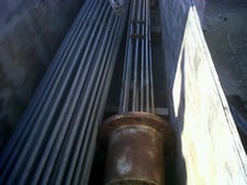 14 sq.ft. Electric heat exchanger/tank heater, 9 u-tubes, flange mount