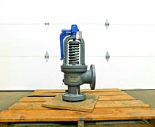 Farris #2575, relief valve, size 3L4, 275 psig, 4000 cfm air, refurbished