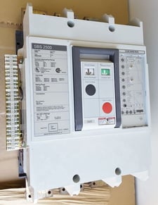2500 Amps, Siemens, SBH3200 H V2500A, fixed, electrically operated, LSIG trip functions