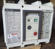 1600 Amps, Siemens, SBS2016, LI, manually operated, fixed, reconditioned