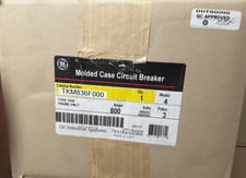 General Electric, TKM836F000, 800 amps, 3P, frame only, new surplus