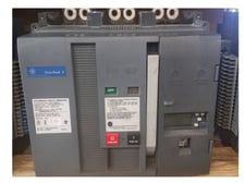 1600 Amps, General Electric, SSF16B216PB-II, LSI metering trip, manually operated, drawout, fixed