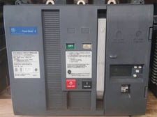 1600 Amps, General Electric, SSF208B204PB-II, sensored LSI metering trip, manually operated, fixed