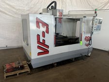 Haas #VF-3, CNC vertical machining center, 21 automatic tool changer, 40" X, 20" Y, 25" Z, 8000 RPM, CT40