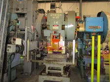 45 Ton, Minster #B1-45, C-frame press, s/n 22937, 1.2" stroke, 350-700 SPM, reconditioned, #1342