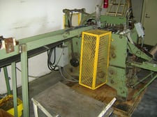 Lawton #OB, single roll wrapper, sheet fed machine, right hand delivery discharge