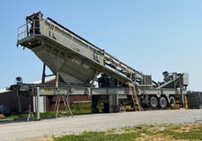 52" Telsmith, FC Crush and Screen Mobile Plant, 250 HP, 52" x 20 3-deck screen, Lube system, triple axle
