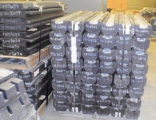 Rubber liners for a 3.4 x 6 m Fuller ball mill, Unused