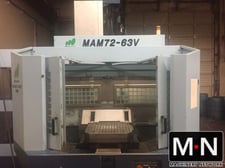 Matsuura #MAM72-63V, 5-Axis CNC vertical machining center,Fanuc 30i, 30" X, 33" Y, 26" Z, 12000 RPM,Cat