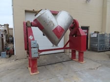30 cu.ft. Patterson, twin shell blender, Stainless Steel, 55# max.material density, Provision for bar