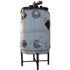918 gallon Belding, fiberglass insulated mixing tank, 2 HP, 2005