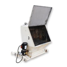 Bag Dump Station, lump breaker, 30" x 20", 5" diameter