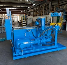 50 HP Oilgear, Hydraulic power unit, 45 GPM, 1500 psi, 1800 RPM, 230/460 V.