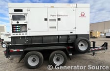 300 KW Pramac #GRW355P, diesel, enclosure mounted on trailer, 4450 hours, 2014, #89088
