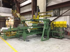 5' x 5/32" Faccin #1550x4HCU, 2-roll Urethane, automated roll lifting system, 1993