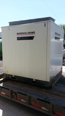 332 CFM, 125 PSIG, Ingersoll-Rand #SSR-EP75, Air Compressor, 75 HP, 120 V., 25763 hours, 1998