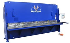 5/8" x 10' Standard #AS625-10, Hydraulic Power Squaring Shear, 130 ton, 60 HP, 8 SPM, NEW