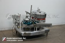 Image for Federal #3612, automatic, Stainless Steel, 36 head rotary, pressure gravity filler & 12 head rotary capper, rated from 36-200 containers per minute