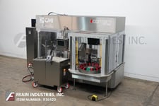 Cavalla #Contact-110-SM, lipstick filling machine, rated from 15-20 pieces per minute, Siemens controller and