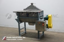 30 cu.ft. Ross, double ribbon mixer, 304 Stainless Steel contact parts, flip up cover, 60" L x 29" W x 33" D