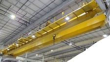 35 Ton, Zenar, 105' 0' Span, 30' lift, class D, radio, VFD all motions, 2012 [#2282]