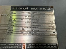 2250 HP 900 RPM General Electric, Fr. 8511SU, weather prot. enclosure type 2, S/B, 1.15, 2300/4160 V.
