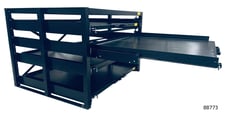 Sheet Storage System, 72" x 60" x 58", Rack Engineering Division #RM-4.33HD-3680-4S, 4 shelves, starter