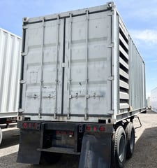 500 KW Volvo, diesel generator, enclosure mounted on trailer, 7597 hours, 2002, #89104