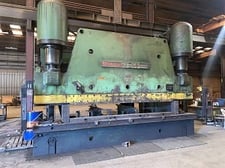 1000 Ton, Niagara #HD1000-14-18, hydraulic press brake, 18' overall, 174" between housing, 24" stroke, 10"