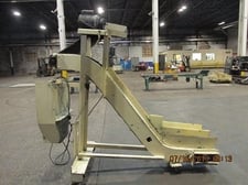 Fa Walsh 6" F.A. Walsh & Sons Chain Conveyor, 8" entry, 51" discharge