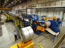 Herr Voss / Hill Acme Stainless Steel 62" Coil To Coil Wet Grinding