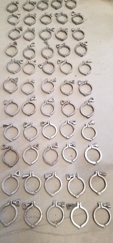 3" Stainless steel tri-clamp fittings