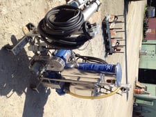 Strahman #M-6000, Portable Cleaning System, CIP sytem, Skid mounted, with Stainless Steel tanks