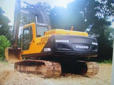 Volvo #EC210BLc, Excavator, 2003 Volvo, 7300 hours, 45001 - 46000 operating weight, Net HP 159