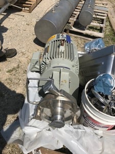 175 GPM @ 250' TDH, Fristam #FP742-175, Sanitary Centrifugal Pump, 2.5" x 2, Stainless Steel