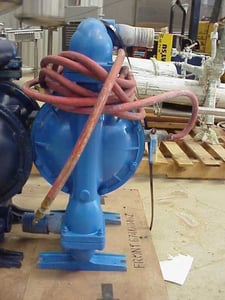 2" Sandpiper/Warren Rupp/Idex #S20B1AGTANS000, Air Powered Double Diaphragm Pump, Aluminum
