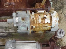 Sunflo #P-1BGA, .75" x .75", Stainless Steel, 3 HP, 1755 RPM, 230/460 V., G.E. motor, C-Mount into gearbox