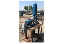 76 CFM @ 25.9" Hg., Sterling/Sihi #LPHB3408, Vacuum Pump, Carbon Steel, 5HP, 1745 RPM, 3 phase, 208-230/460 V.