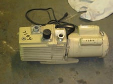 Leybold #MDLD16A, Vacuum Pump, 1", 1 HP AC Motor, 115/200/230 V., 1Ph., 60 Hz