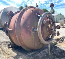 1500 gallon Hitachi, Esterification/polymerization Reactors, Stainless Steel, 113.8/FV @ 844&deg;F, 52 PSI @